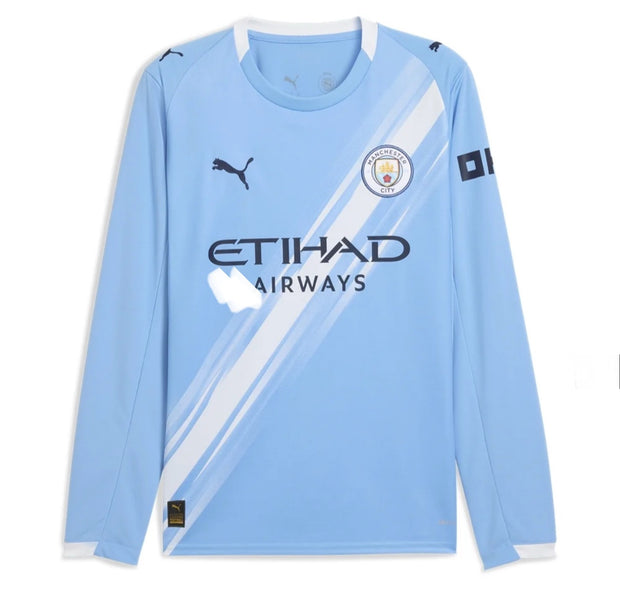 Man. City Home 25/26 Long Sleeve Standard Kit