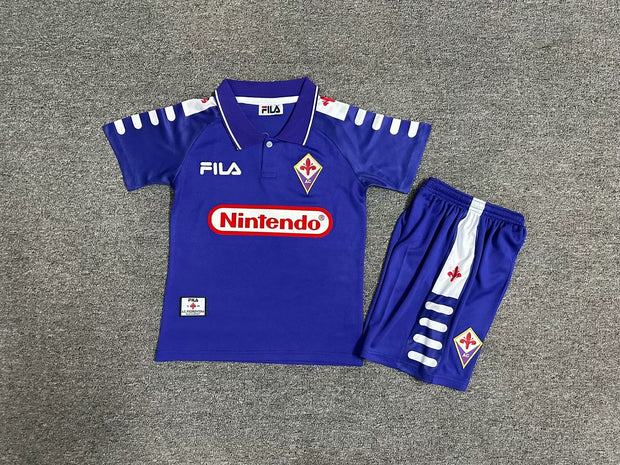 Fiorentina Home 98/99 Kids Retro Kit (Includes Shorts)