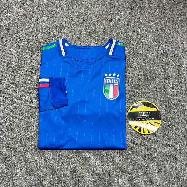Italy Home 2024 Long Sleeve Standard Issue Kit