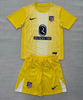 A. Madrid GK Yellow 25/26 Kids Kit (Includes Shorts)