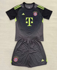 Bayern Mun. GK Black 25/26 Kids Kit (Includes Shorts)