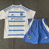 Cruzeiro Away 2025 Kids Kit (Includes Shorts)