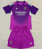 R. Madrid GK Purple 25/26 Kids Kit (Includes Shorts)