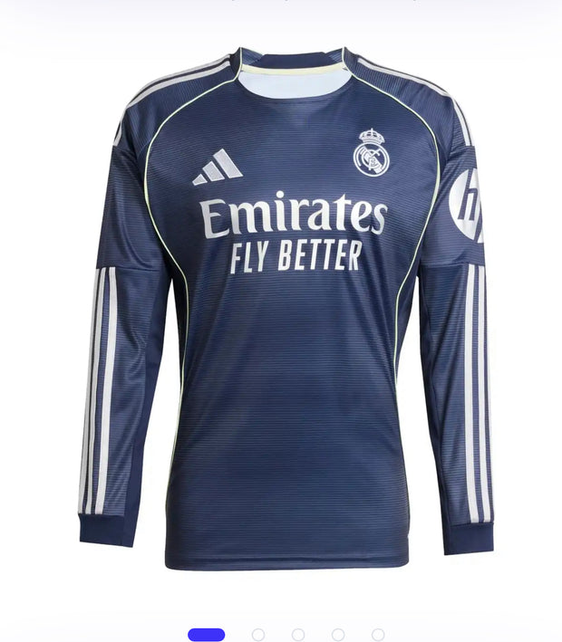 R. Madrid Away 25/26 Long Sleeve Standard Kit
