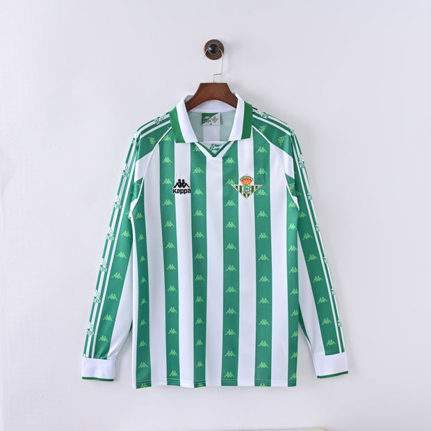 Real Betis 95/96 Home Long Sleeve Kit