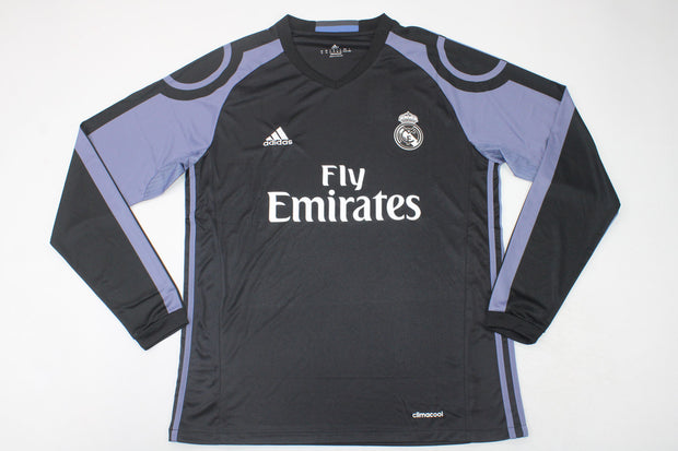 R. Madrid 16/17 3rd Long Sleeve Retro Club Jersey