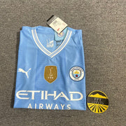 Man. City Home 23/24 Player Issue Kit
