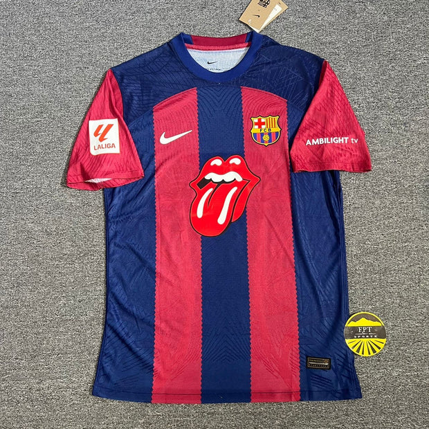 Barça Home x The Rolling Stones 23/24 Player Issue Kit