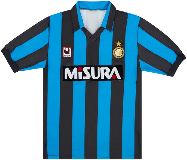 Inter Milan Home 90/91 Retro Club Kit