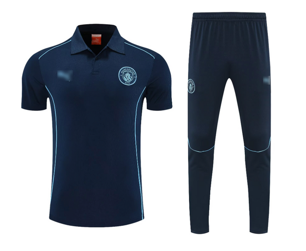 Man. City 25/26 Polo Complete Training Suit Set 1