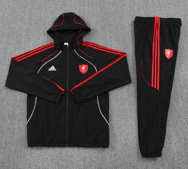 Liverpool 25/26 Hoodie Complete Training Suit Set 1