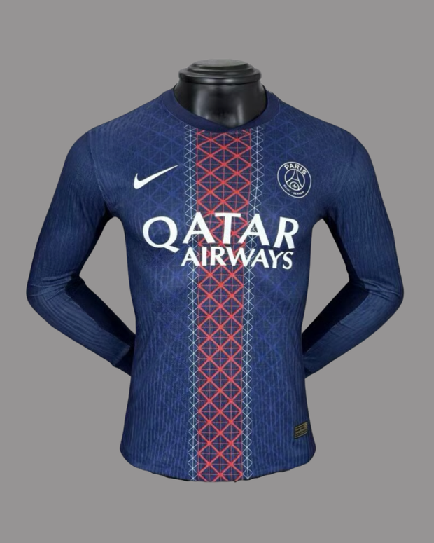 P S G Home 25/26 Long Sleeve Player Issue Kit