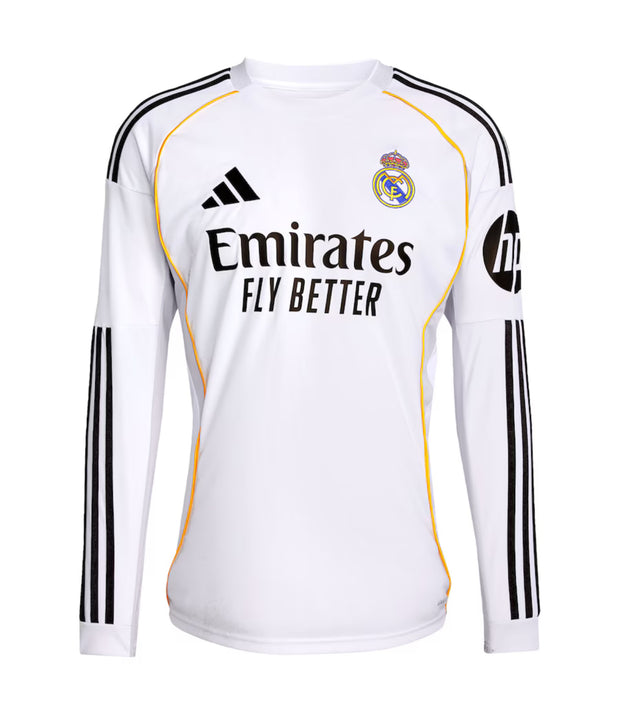 R. Madrid Home 25/26 Long Sleeve Standard Kit
