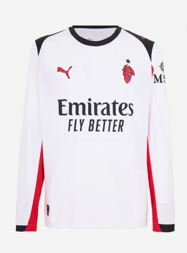 AC Milan Away 25/26 Long Sleeve Standard Kit