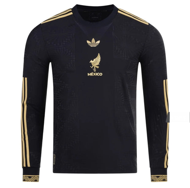 Mexico Home Gold Cup 2025 Long sleeve Player Issue Kit