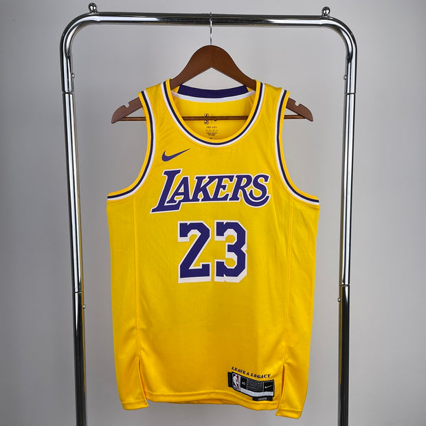 LA Lakers Yellow Jersey