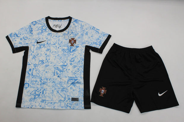 Portugal Away 2024 Kids Kit (includes shorts)