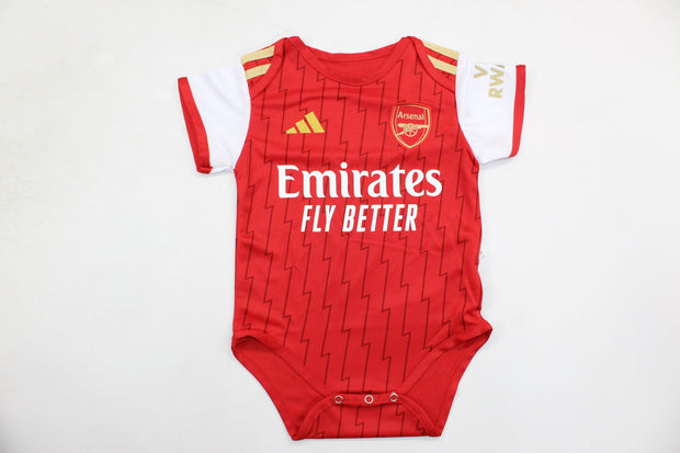 Arsenal Home 23/24 Baby Kit