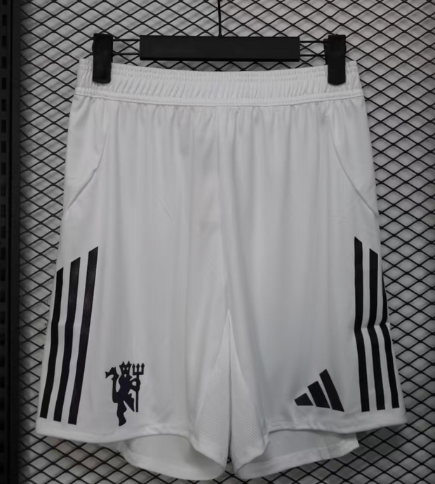Man. Utd Training White 25/26 Player Issue Shorts and Socks Set (Can Purchase Separate)