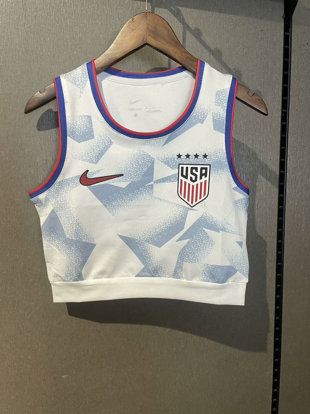 USA Home 2025 Woman Crop Top Kit
