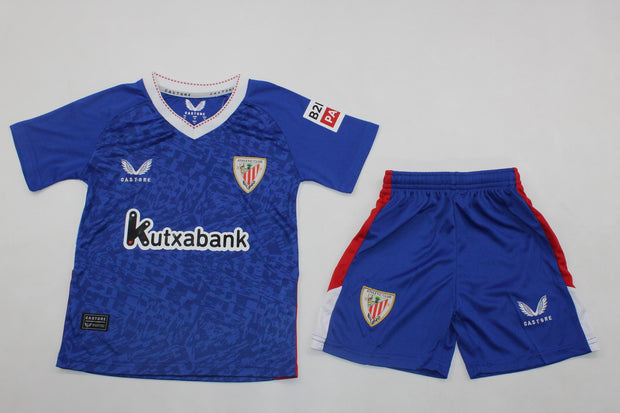 Athletic Bilbao Away 24/25 Kids Kit (Includes Shorts)