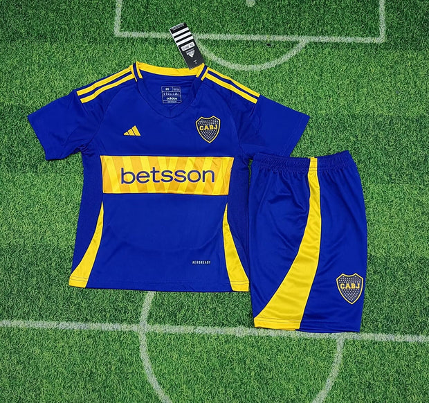 Boca juniors Home 24/25 Kids Kit (Includes Shorts)