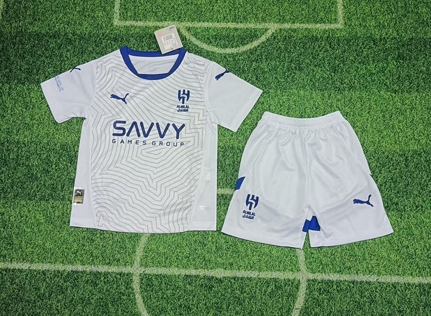 Al-Hilal Home 24/25 Kids Kit (Includes Shorts)