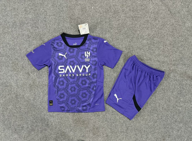 Al-Hilal Home 24/25 Kids Kit (Includes Shorts)