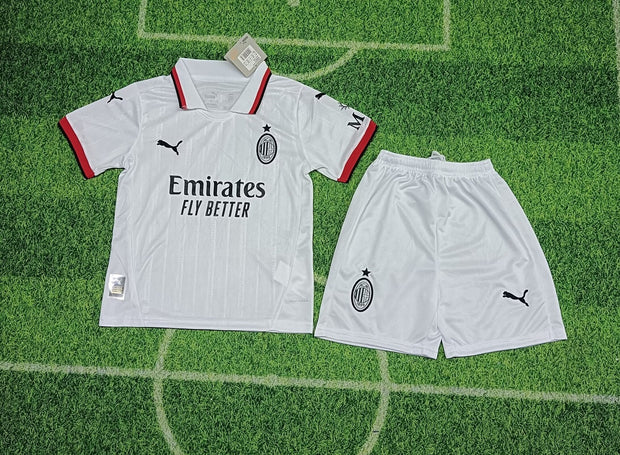 AC Milan Away 24/25 Kids Kit (Includes Shorts)