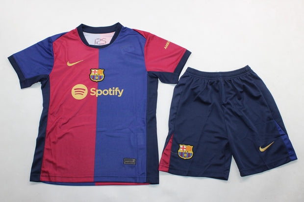 Barça Home 24/25 Kids Kit (Includes Shorts)