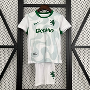 Sporting Lisbon Away 25/26 Kids Kit (Includes Shorts)