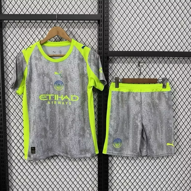 Man. City 3rd 25/26 Kids Kit (Includes Shorts)