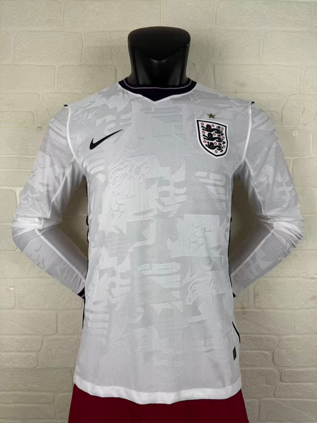 England Home 2026 Long Sleeve Player Issue Kit