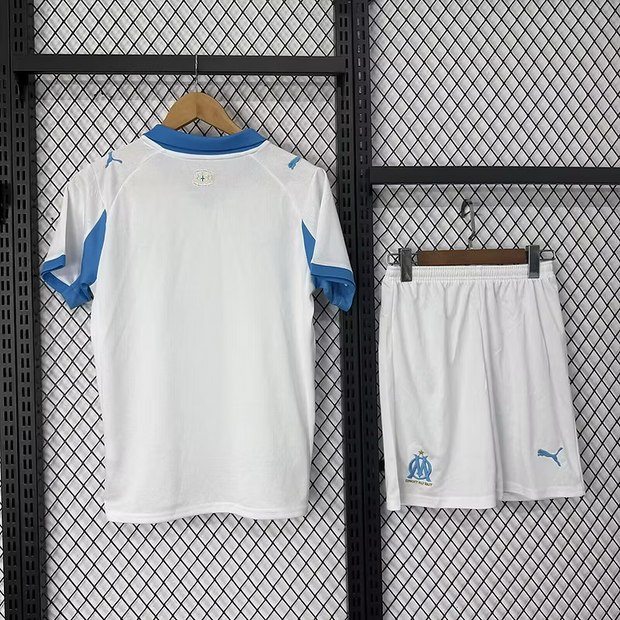 Marseille Home 25/26 Kids Kit (Includes Shorts)