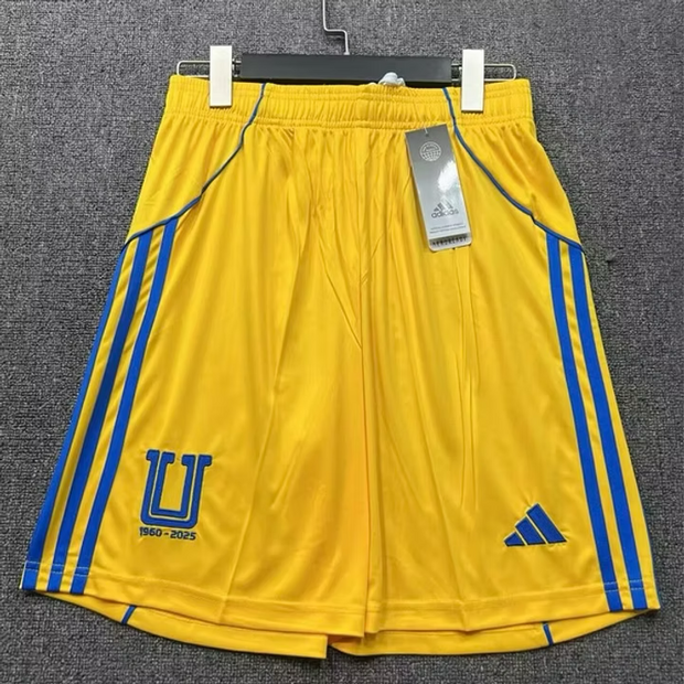 Tigres Home 25/26 Shorts and Socks Set (Can Purchase Separate)