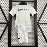 Sporting Lisbon Away 25/26 Kids Kit (Includes Shorts)