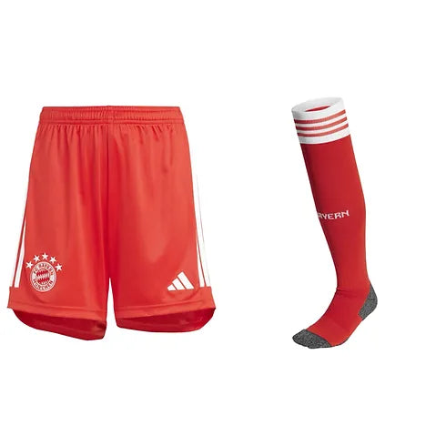 FC Bayern Mun. 23/24 Home Shorts and Socks