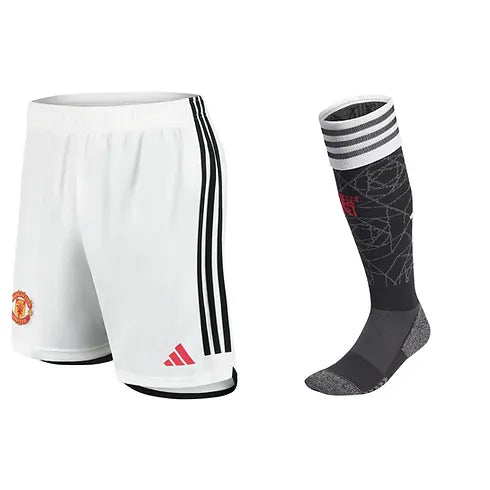 Man. Utd 23/24 Home Shorts and Socks