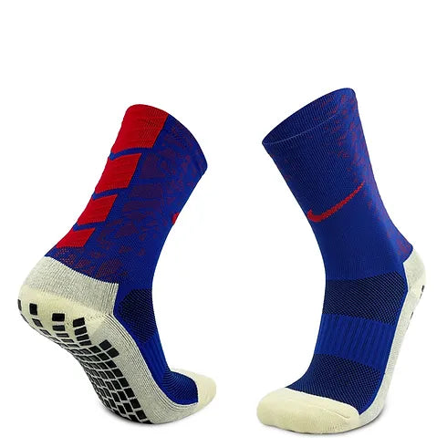 Nike Grip Socks - Blue/Red