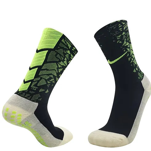 Nike Grip Socks - Black/Volt