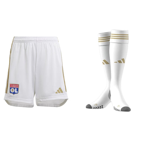 Olympique Lyon 23/24 Home Shorts and Socks