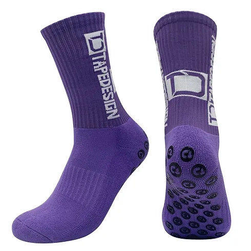 TapeDesign Grip Socks - Purple