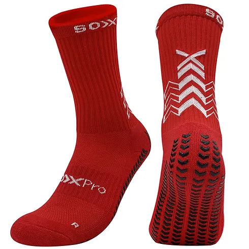 SoxPro Grip Socks - Red