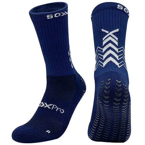 SoxPro Grip Socks - Navy Blue