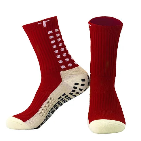 TruSox Grip Socks - Red