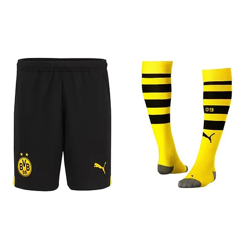 Borussia Dmund 23/24 Home Shorts and Socks