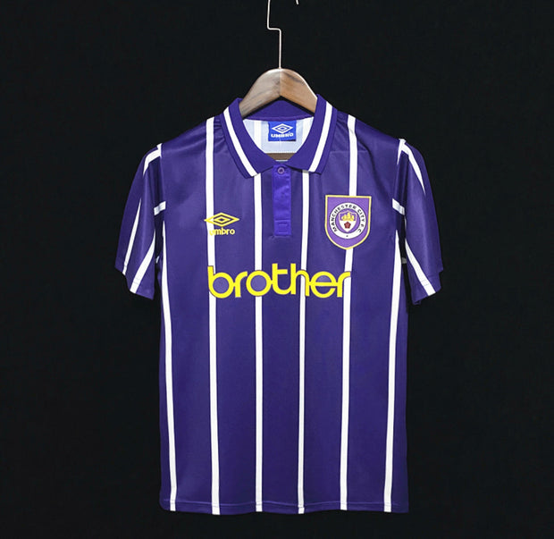 Man. City 1993 Away Retro Club Jersey