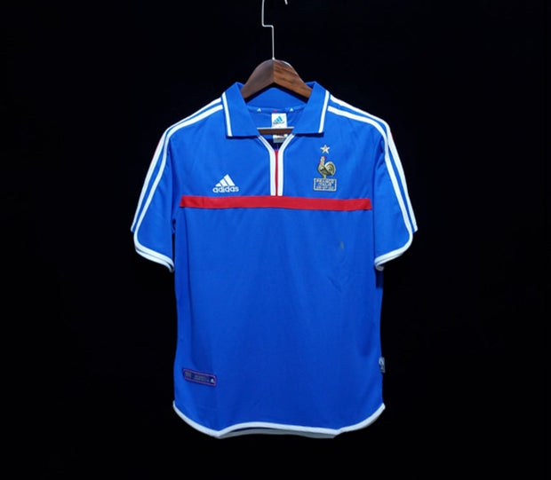 France 2000 Home Retro Jersey