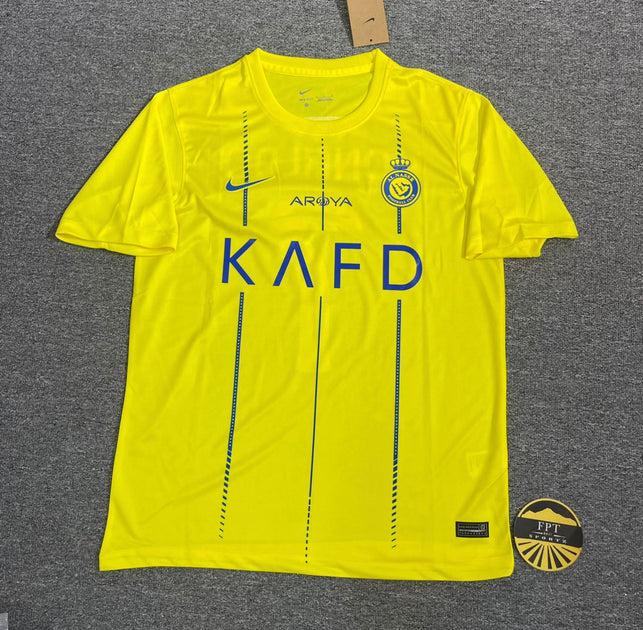 Al-Nassr FC Standard Issue 2024 Home Kit – FPTSPORTZ