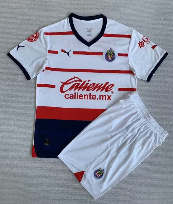Chivas del Guadalajara Away 23/24 Kids Kit (includes shorts)